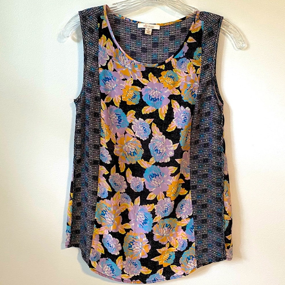 Ella Moss sleeveless top blouse